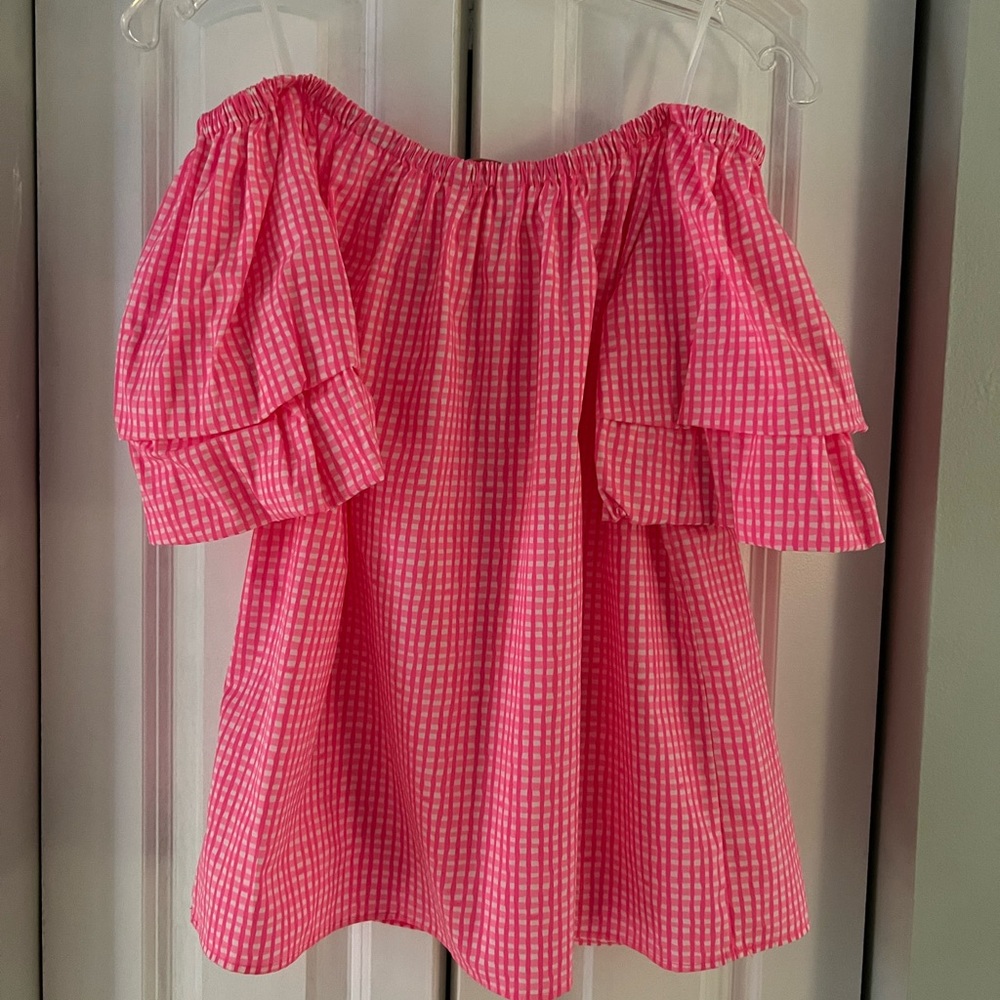 Lily Pulitzer Frankee Off-The-Shoulder Top